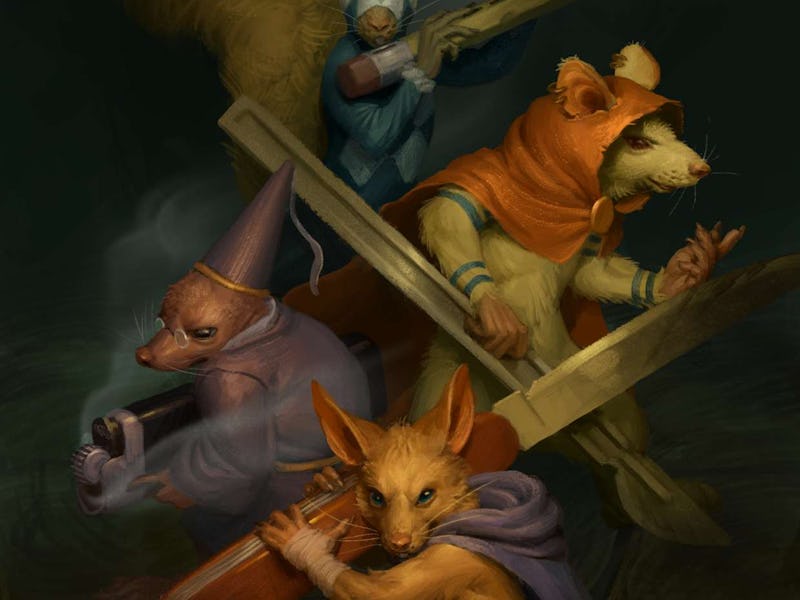 Small Saga, official party art