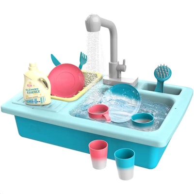 JoyStone Color Changing Play Kitchen Sink Toys