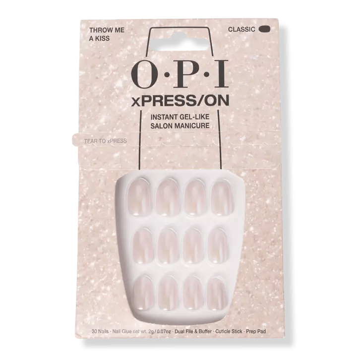OPI xPRESS/On Press On Nails In Throw Me A Kiss