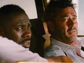 Idris Elba and Jeffrey Dean Morgan in The Losers