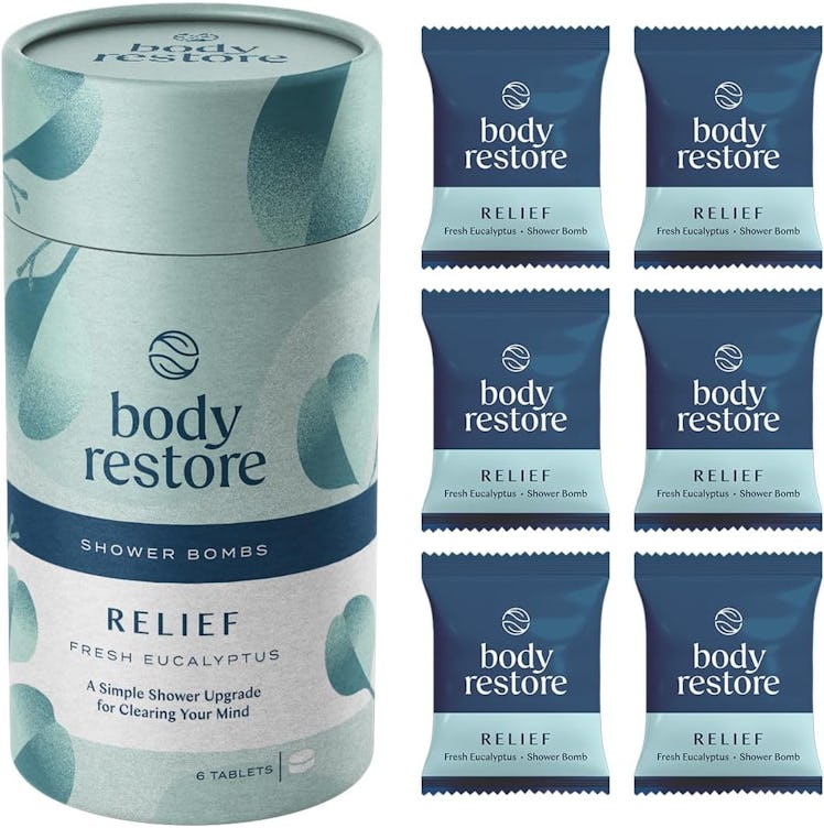 Body Restore Bath Bombs Aromatherapy 6 Packs