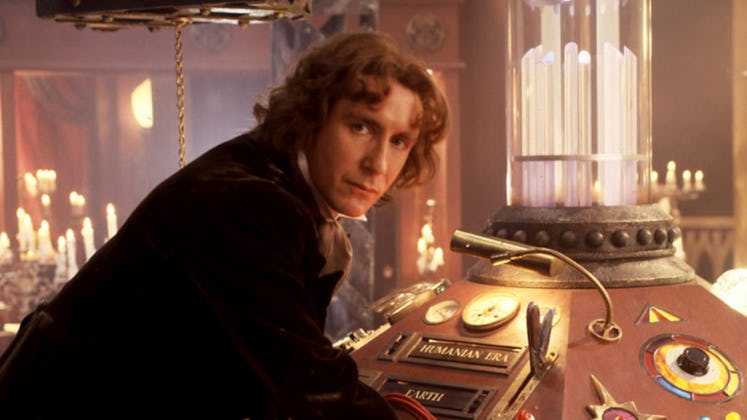 Paul McGann as the 8th Doctor in Doctor Who: The Movie in 1996.