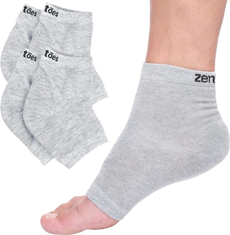 Bare August Oh So Healing Moisturizing Heel Repair Socks 