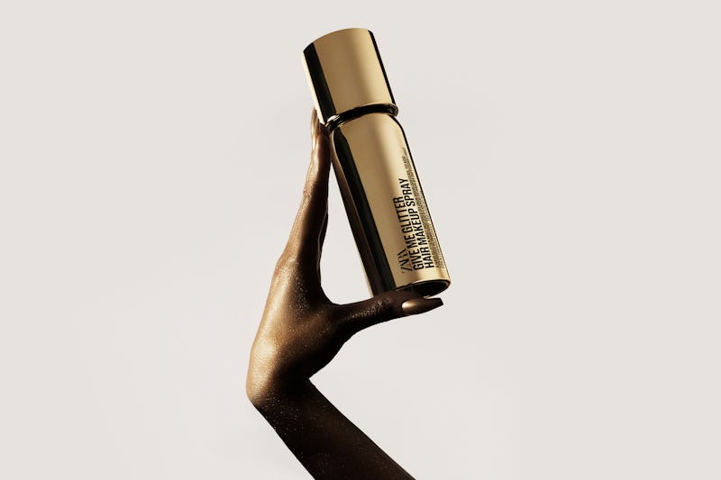 Zara Hair Gold Glitter Spray