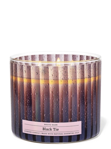 Bath & Body Works black tie 3-wick candle, part of the Bath & Body Works candle day sale 2023