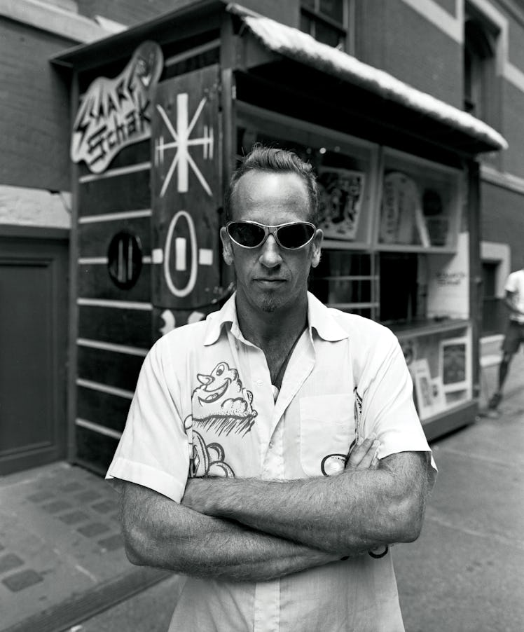 In 1995, Kenny Scharf turned a newsstand in SoHo into the Scharf Schak, which sold everything from 5...