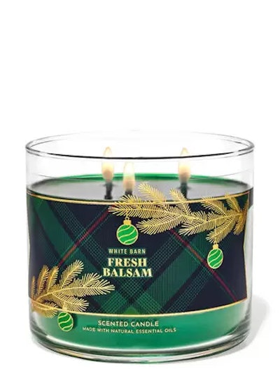 Fresh Balsam 3-Wick Candle, part of the bath & body works candle day sale 2023