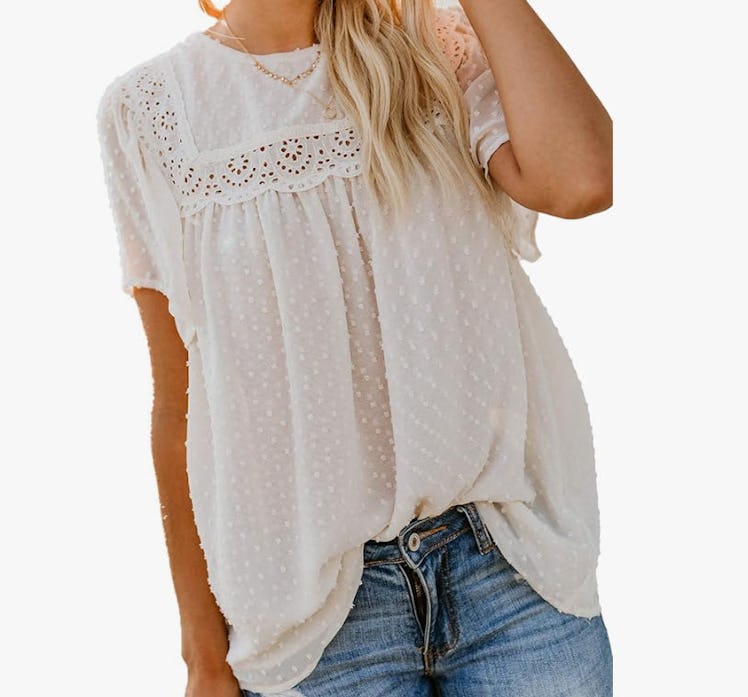 Diukia Crochet Blouse