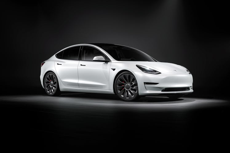 2023 Tesla Model 3 EV sedan