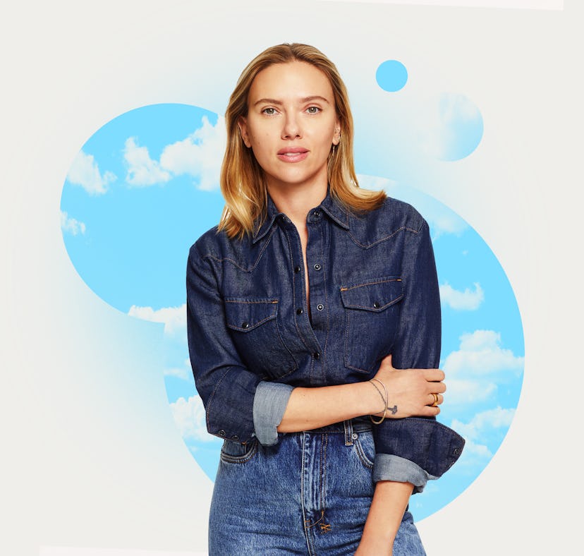 Scarlett Johansson's Self-Care Routine Includes An In-Office Nap Couch