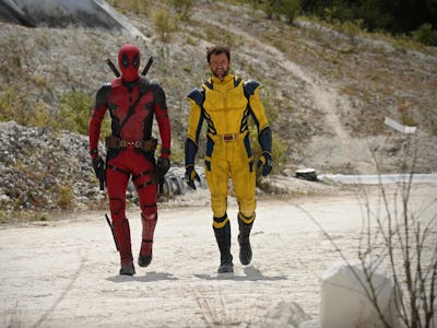 Ryan Reynolds as Deadpool and Hugh Jackman as Wolverine in 'Deadpool 3'