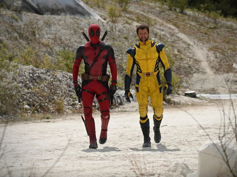 Ryan Reynolds as Deadpool and Hugh Jackman as Wolverine in 'Deadpool 3'