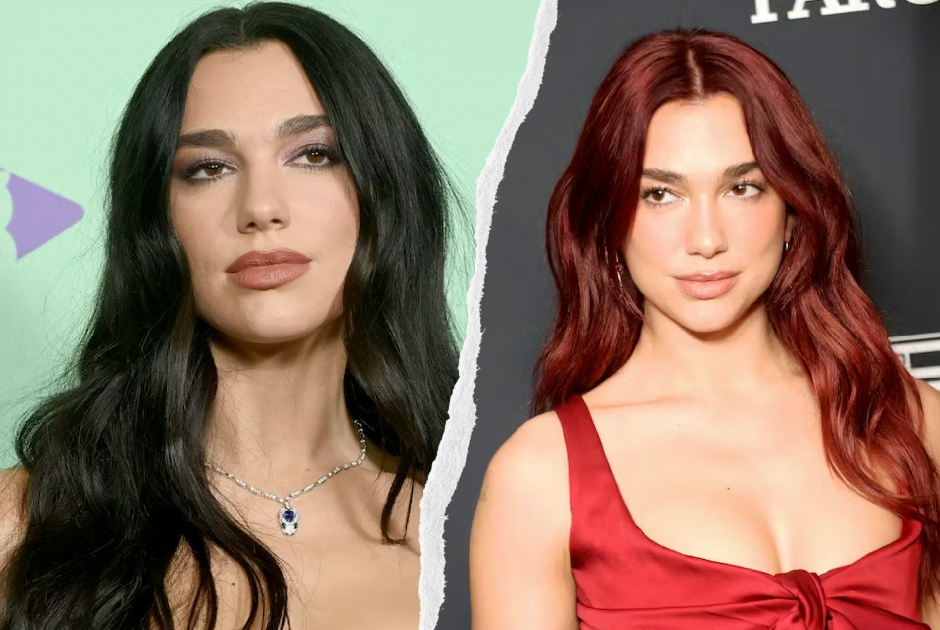 Dua Lipa went red in 2023.