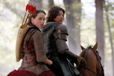 Susan Pevensie (Anna Popplewell) and Prince Caspian (Ben Barnes) in The Chronicles of Narnia: Prince...