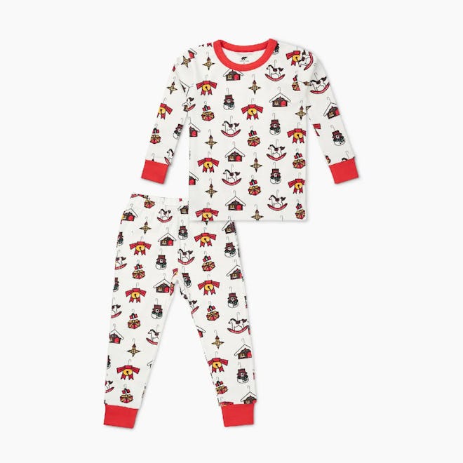 Baby Matching Two-Piece Pajama Set, baby and dog matching christmas pajamas