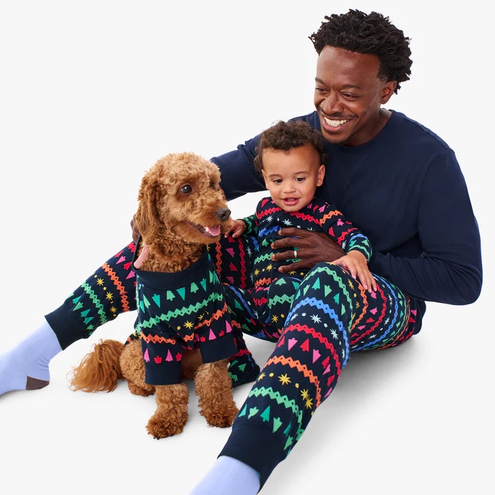 The Cutest Christmas PJs for Babies & Dogs To Match For 2023