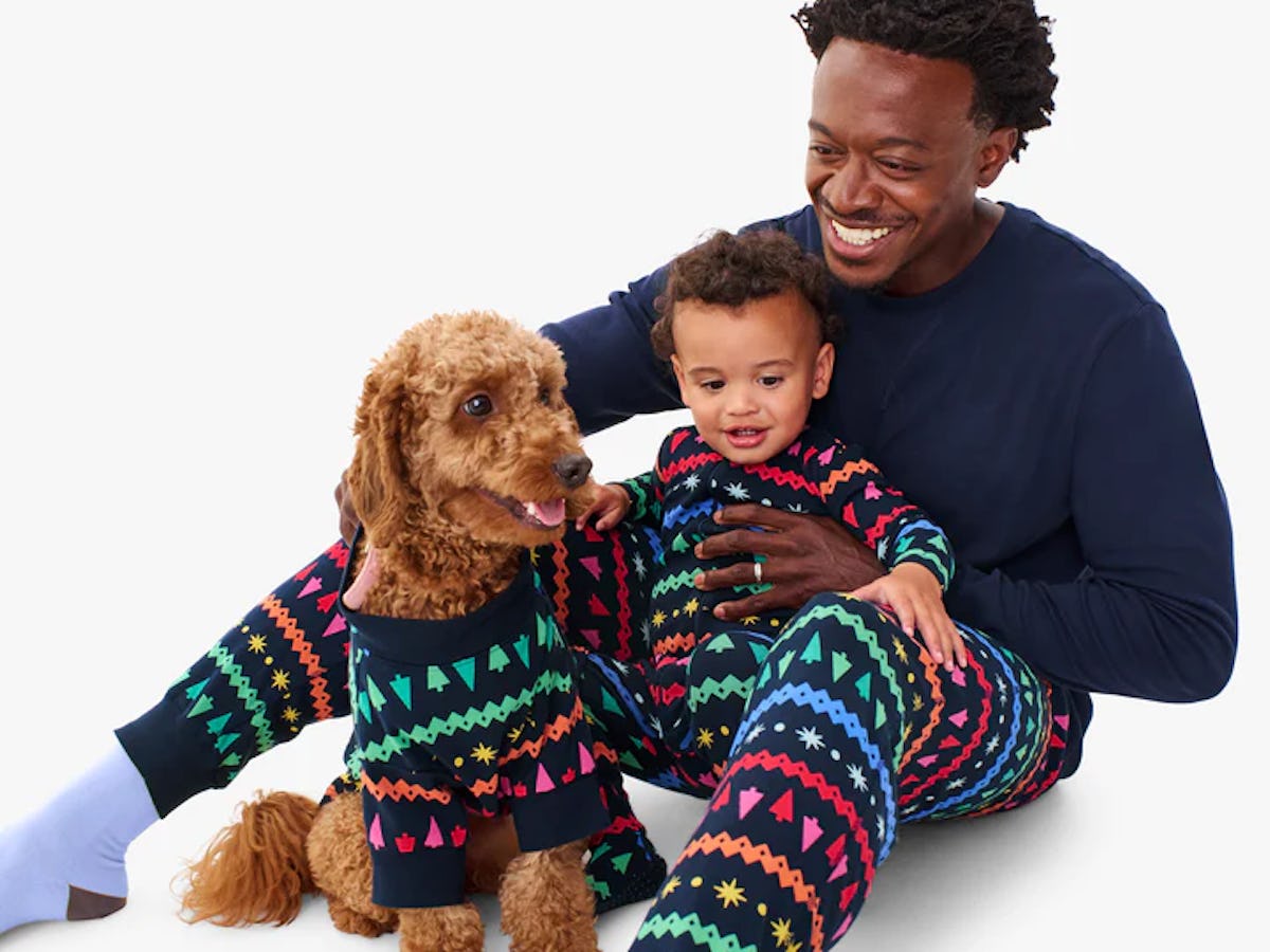 The Cutest Christmas PJs for Babies Dogs To Match For 2023