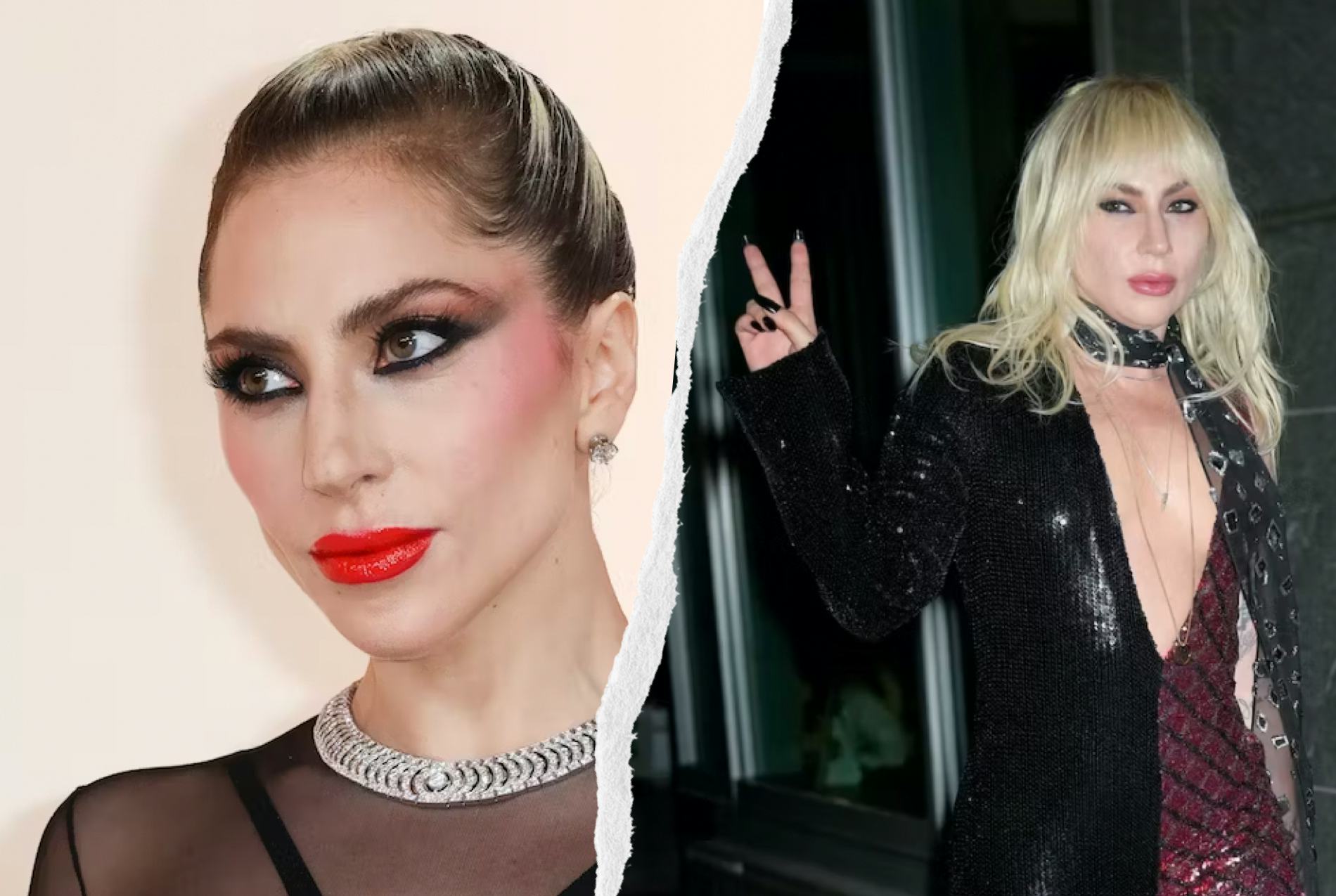 Lady Gaga went for a trendy shag in 2023.