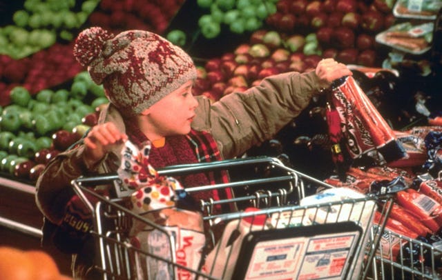 One TikTok user did the math to find out how much the 'Gome Alone' kid's infamous grocery shopping t...