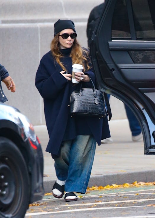 Ashley Olsen seen in New York City, November 1st, 2023.