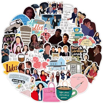 Gilmore Girls 50-Pcs Sticker Set