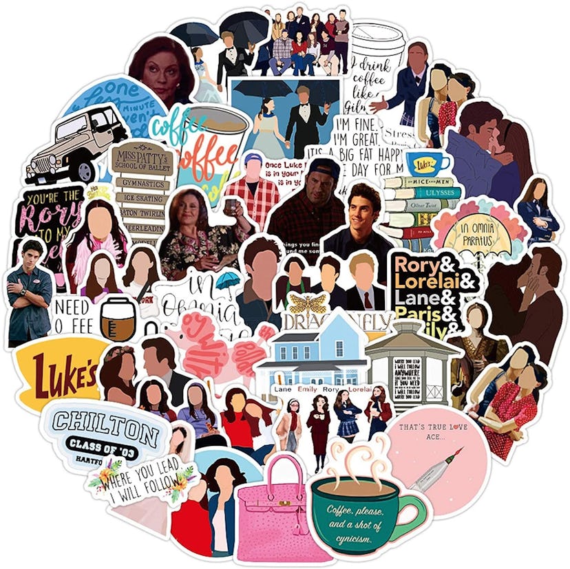 Gilmore Girls 50-Pcs Sticker Set