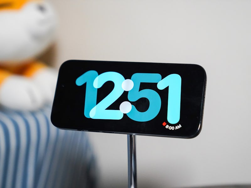 iOS 17's StandBy mode for iPhone