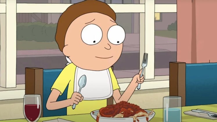 Rick and morty spaghetti