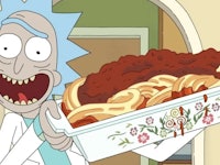 Rick and Morty Season 7 spaghetti