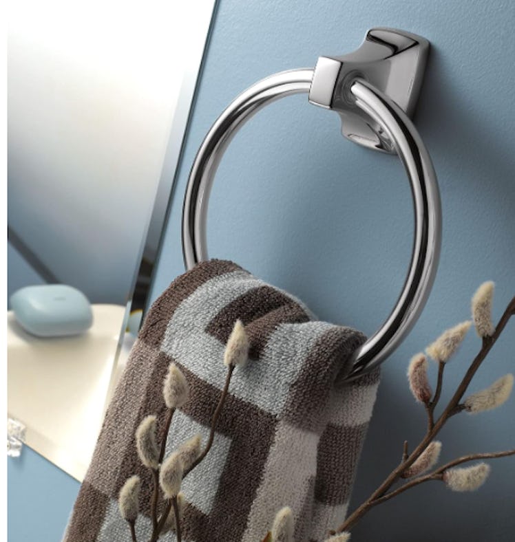 Moen Donnor Collection Chrome Towel Ring