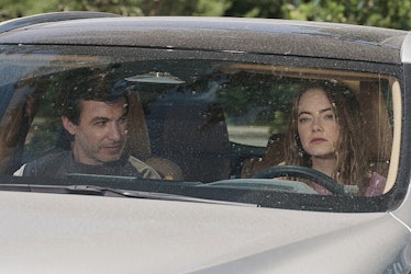 Nathan Fielder and Emma Stone in The Curse 
