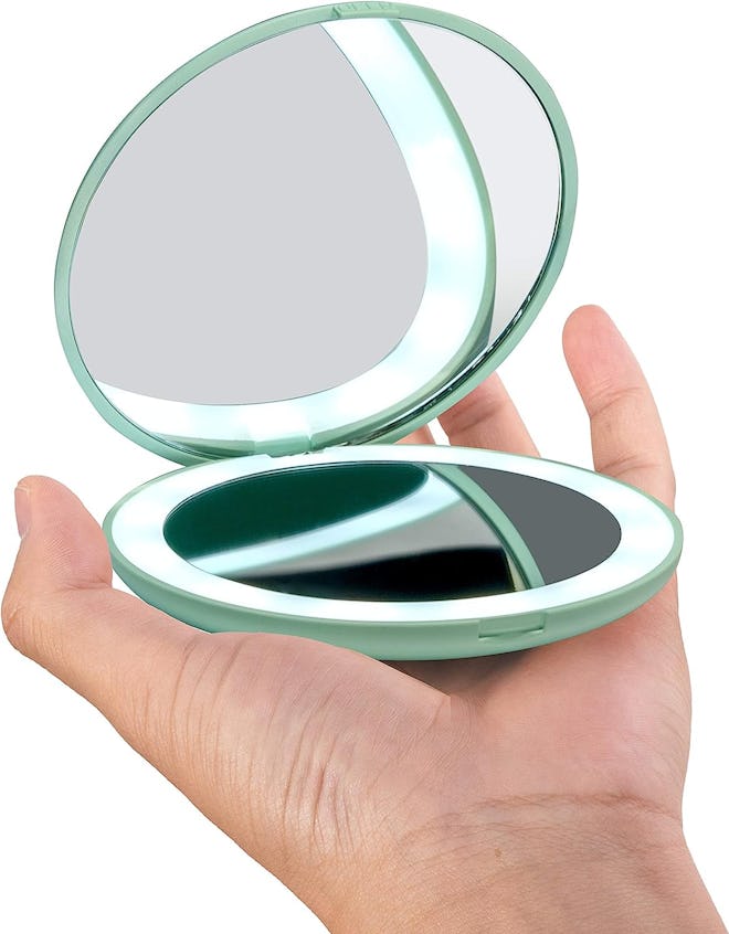 Wobsion Lighted Compact Mirror
