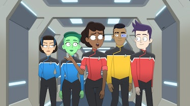 The cast of 'Star Trek: Lower Decks' in Season 4