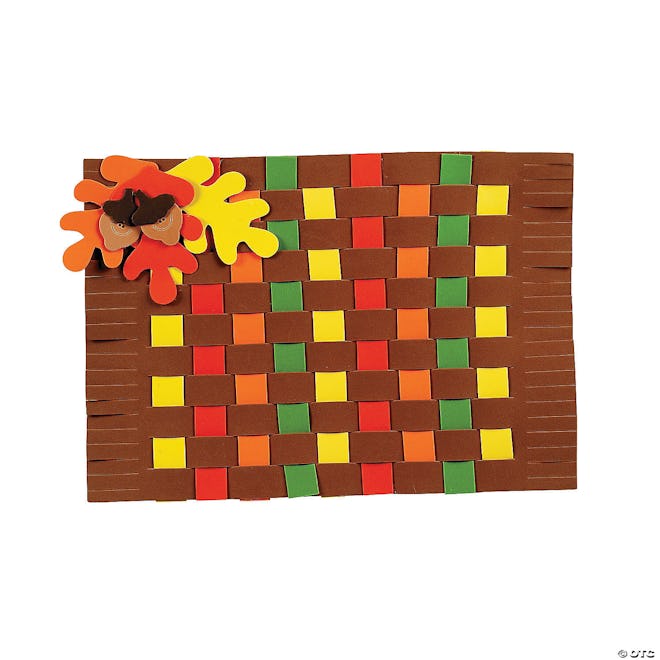 Fall Color Weaving Placemat Craft Kit