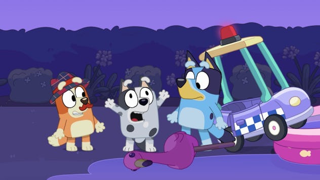 Muffin goes berserk in "The Sleepover."
