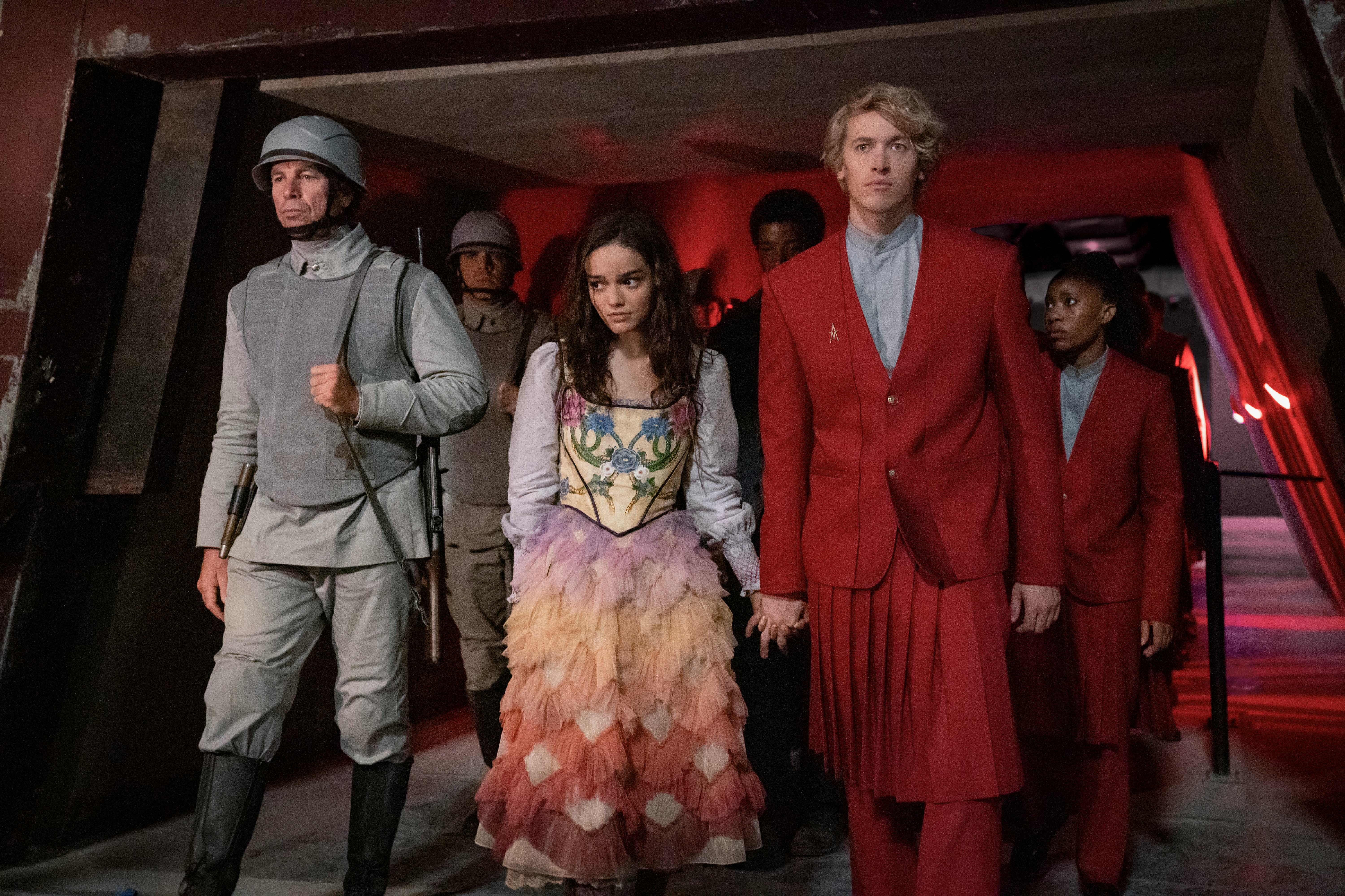 The cast of The Hunger Games: The Ballad of Songbirds and Snakes.