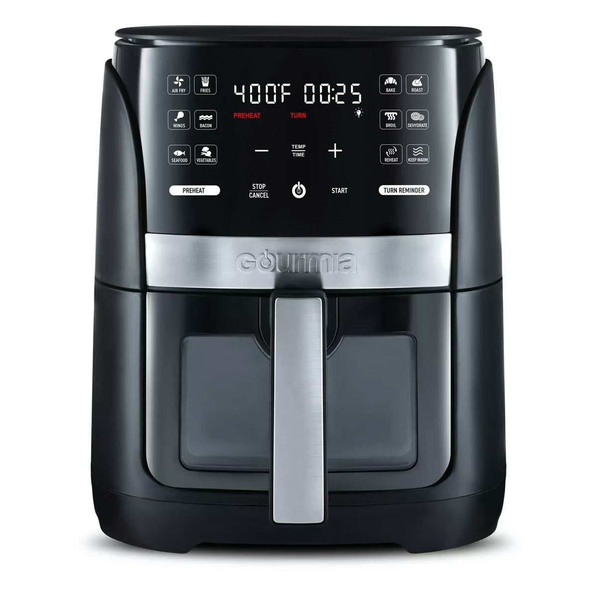 6-Qt Digital Window Air Fryer