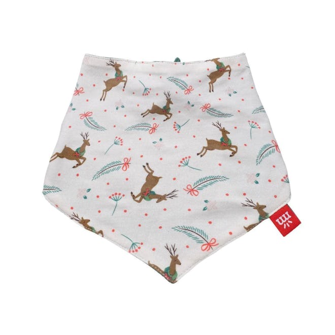 Merry and Bright Modal Dog Bandana, matching dog and baby christmas pajamas