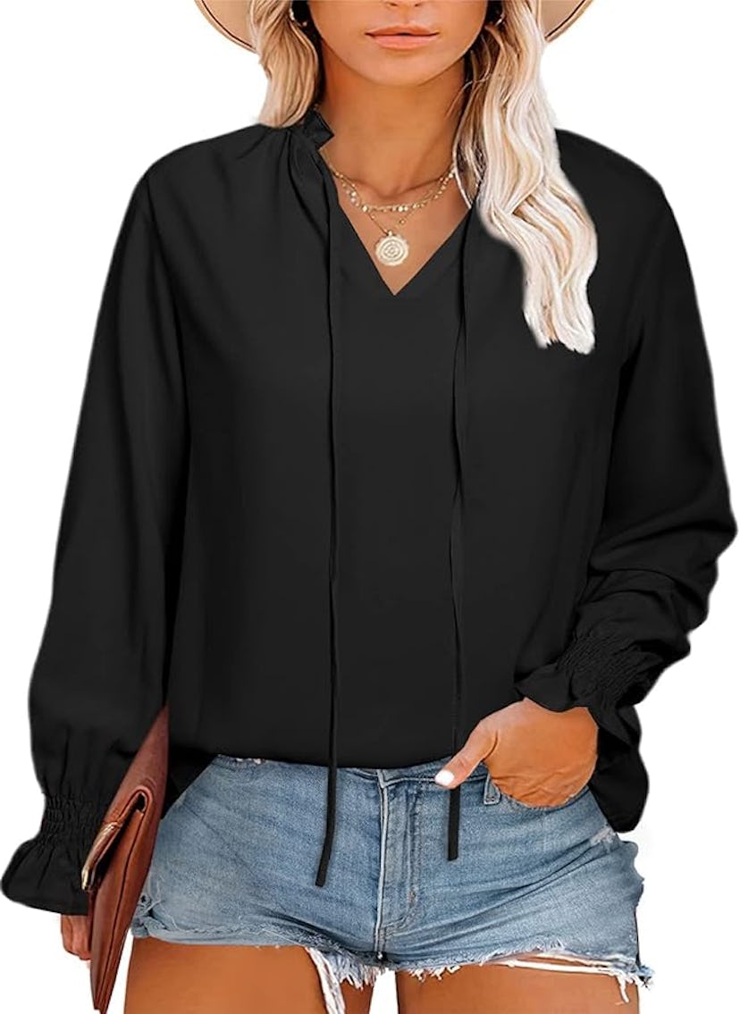 Eytino Drawstring Blouse