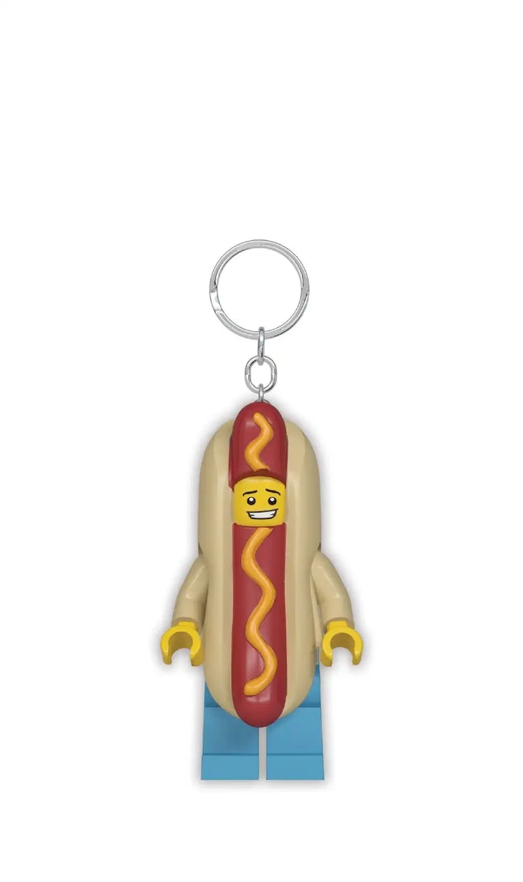 Hot Dog Guy Keychain Light