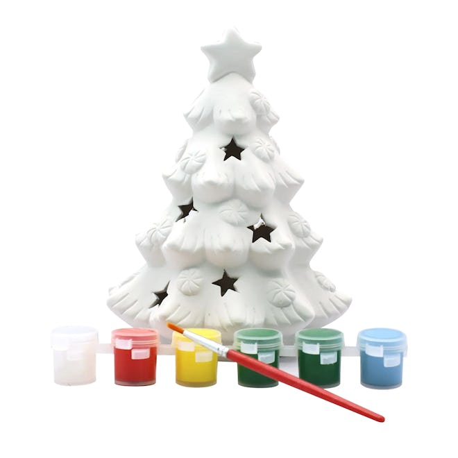 Ceramic Light-Up Christmas Tree DIY Kit