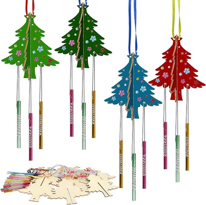 Christmas Tree Wind Chime Kit