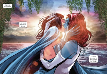 Destiny and Mystique’s relationship was finally given its due in Immortal X-Men #3 in 2022.