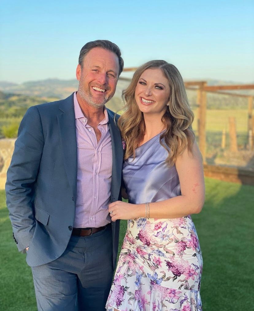 Former 'Bachelor' host Chris Harrison and Lauren Zima announced their marriage in 2 wedding ceremoni...