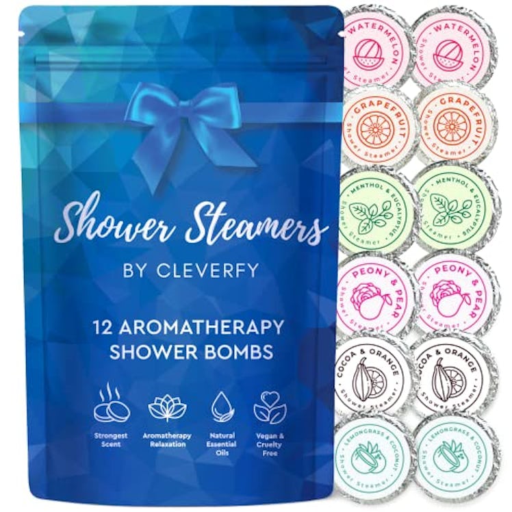 Cleverfy Shower Steamers Aromatherapy (12-Pack)