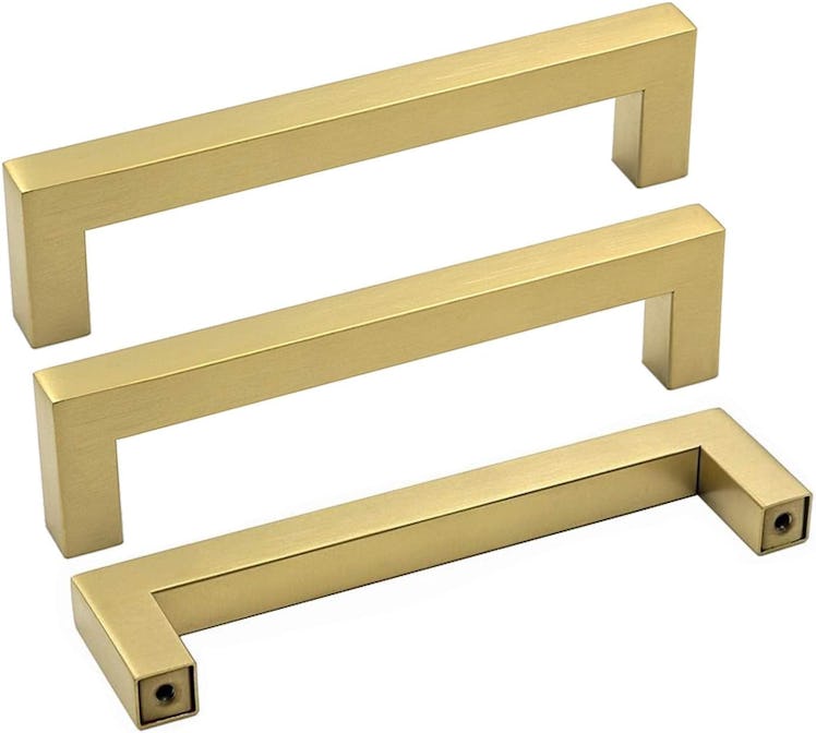 goldenwarm Gold Cabinet Pulls (10-Pack)