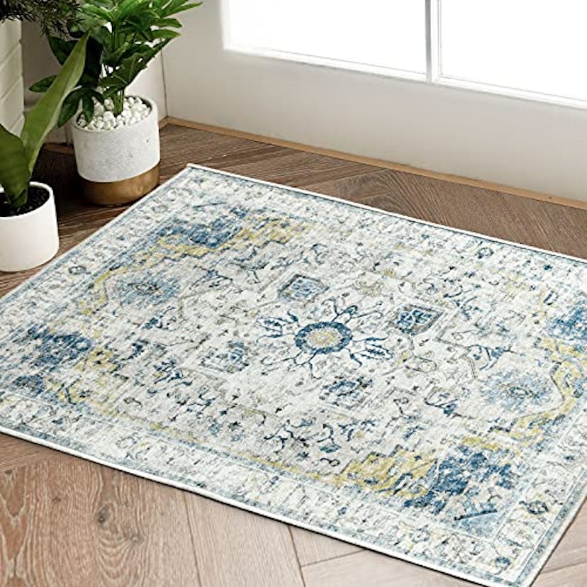 jinchan Washable Area Rug