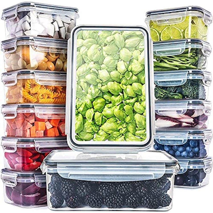 fullstar Food Storage Containers Set with Lids (14-Pieces)