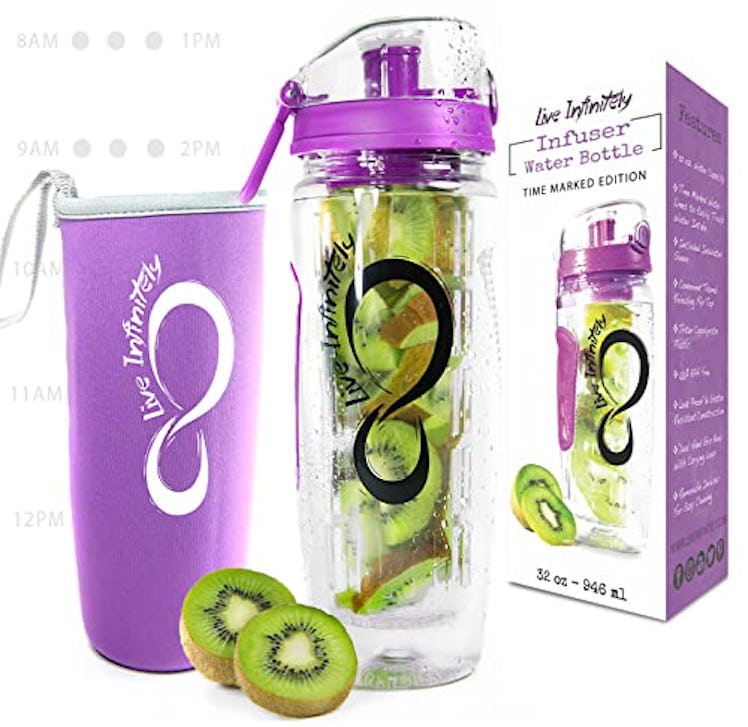 Live Infinitely Fruit Infusing Water Bottle