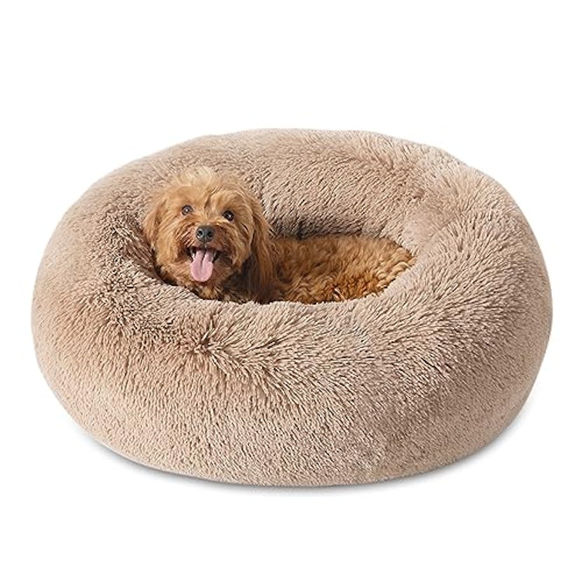 Bedsure Calming Donut Pet Bed 